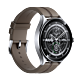 Xiaomi Watch 2 Pro - Bluetooth® Silver Case with Brown Leather Strap