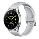 Xiaomi Watch 2 Silver Case With Gray TPU Strap